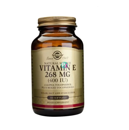 Solgar Vitamin E 268mg. - Βιταμίνη E 400IU 100 softgels